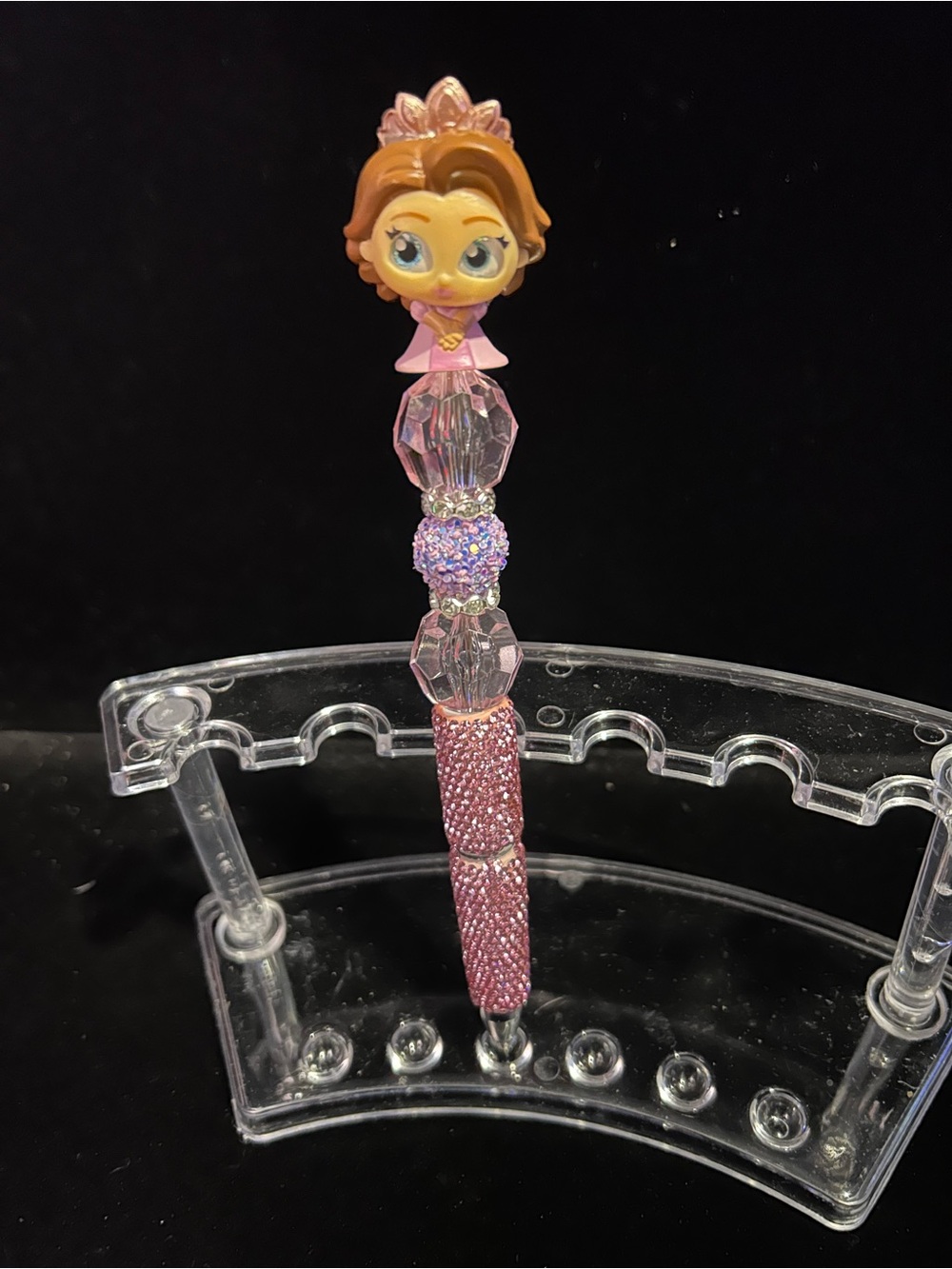 Disney Doorable Rapunzel beaded pen